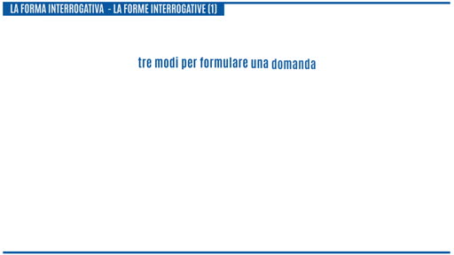 Come Si Forma La Forma Interrogativa In Francese Loescher Editore WebTV - La forma interrogativa / La forme